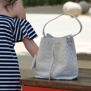 Ralph Lauren Leather Bucket Bag